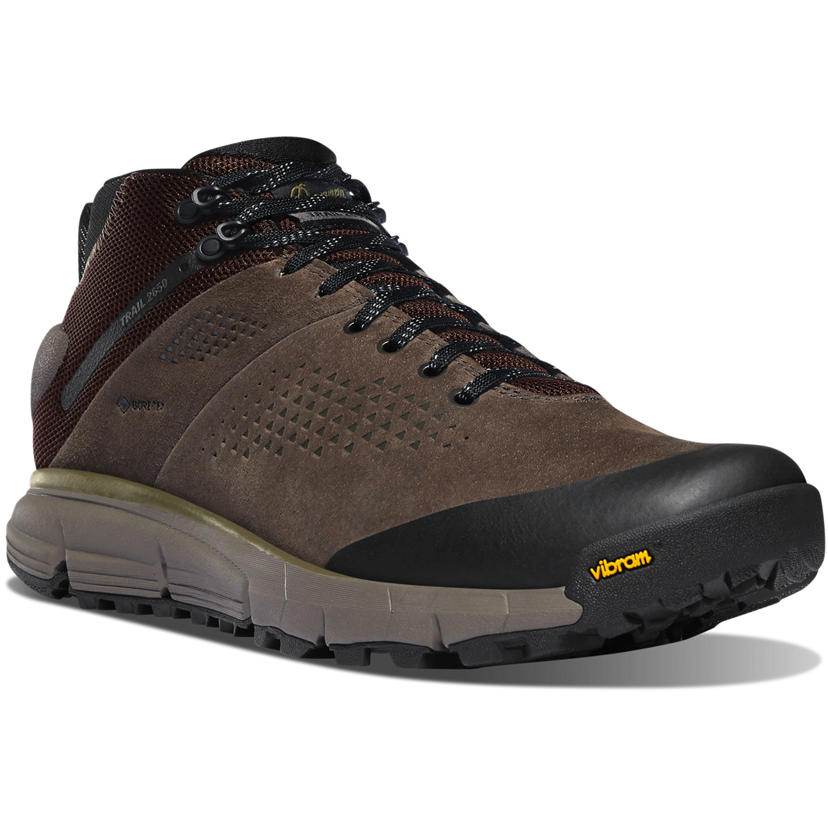 Zapatillas Trekking Danner Hombre Mexico - Trail 2650 GTX Mid Marrom Oscuro/Negros - QFYGH3078